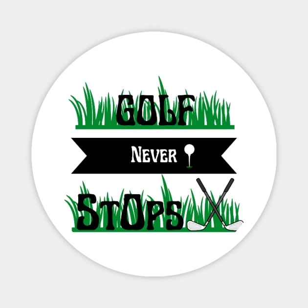 The best gift for golf lovers Magnet by houdasagna